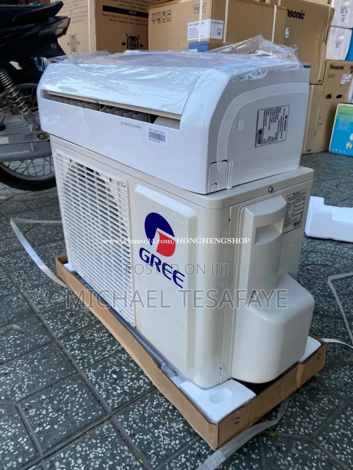 Air Conditioner Gree በተለያየ አማራጭ አስገብተናል ይዘዙን