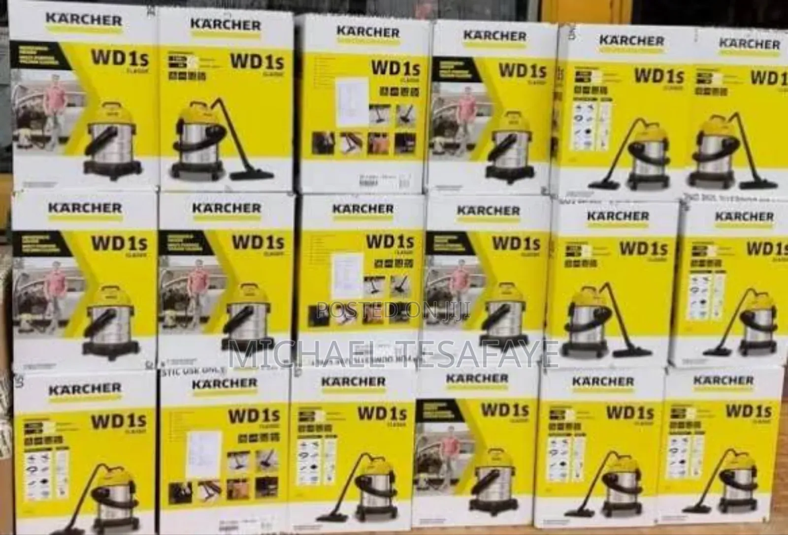 18l Karcher Wd 1s Classic Vacuum Cleaner, for Home, Wet-Dry