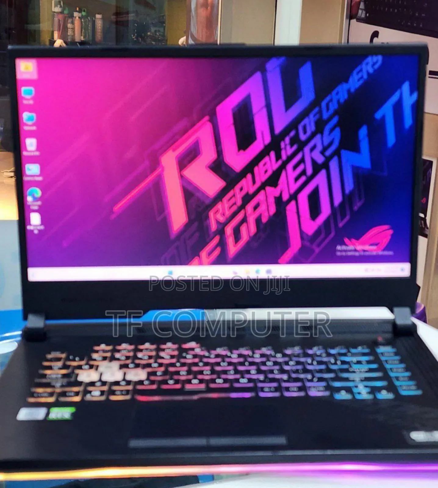 New Laptop Asus ROG Strix G17 32GB Intel Core I7 SSD 1T