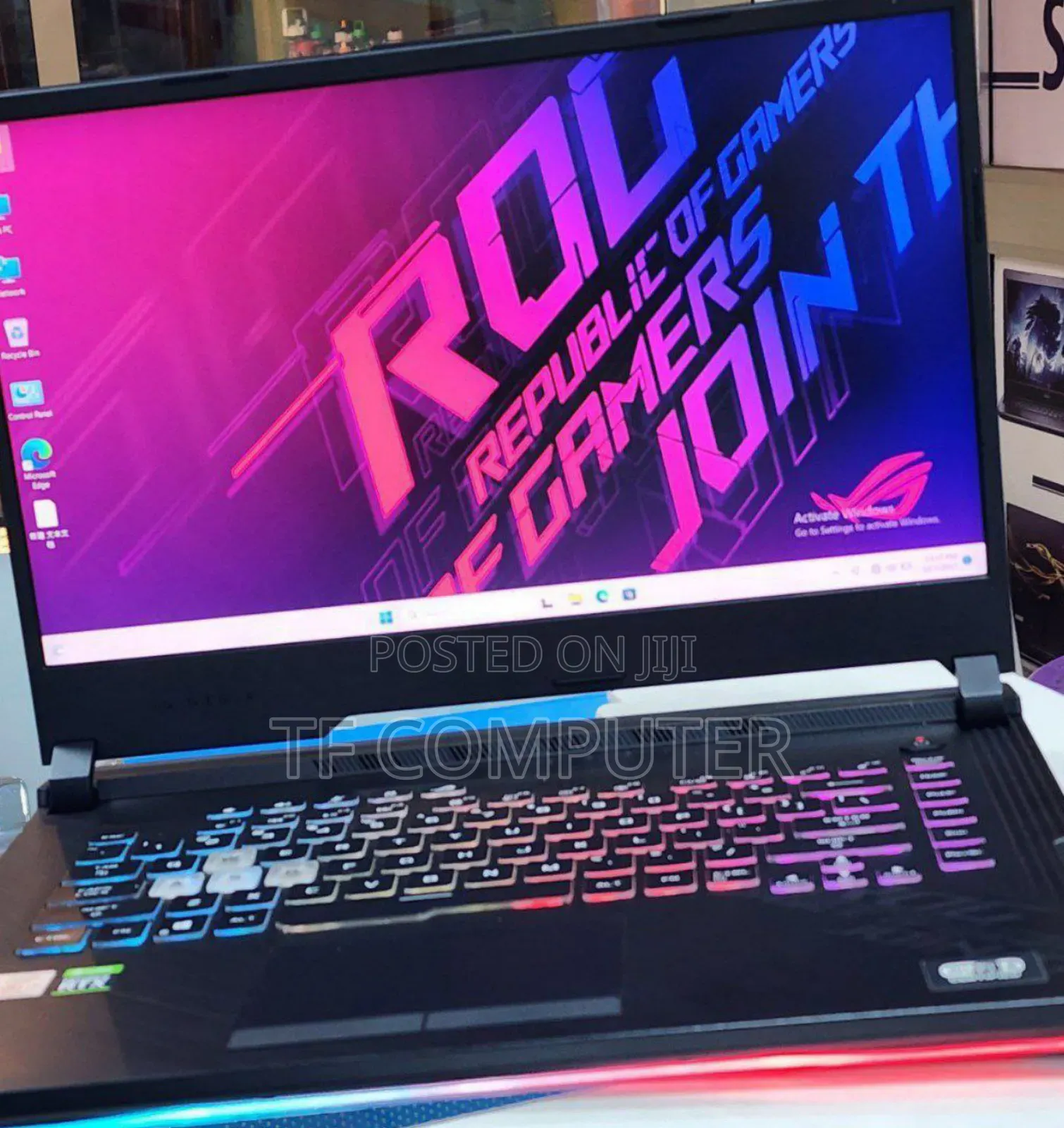 New Laptop Asus ROG Strix G17 32GB Intel Core I7 SSD 1T