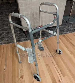 Photo - Walker (Ws 76) (Combo) Adjustable Adult Walker፵畹rubber Shoes