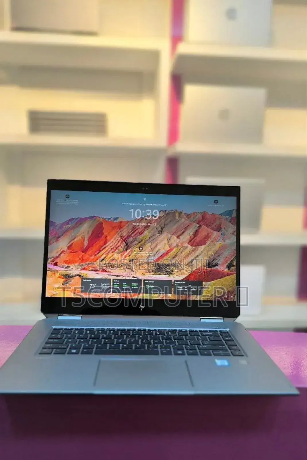 New Laptop HP ZBook Studio X360 15 G6 32GB Intel Core I7 SSD 512GB