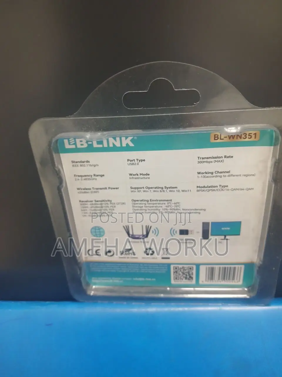 Lb-Link 300mbps Wireless N Usb Adapter
