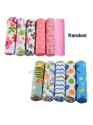 4pcs
Cotton Newborn Throws Baby Bedsheets
