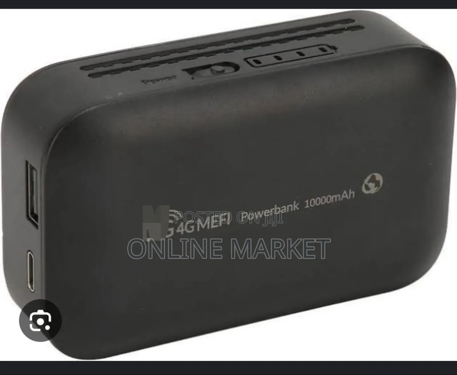 Can Connect Up to 10 Devices/Wifi Router + ፖወር ባንክ