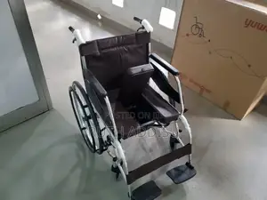 Photo - Yuwell Shower Commode Wheelchair,Rolling Shower Wheelchair