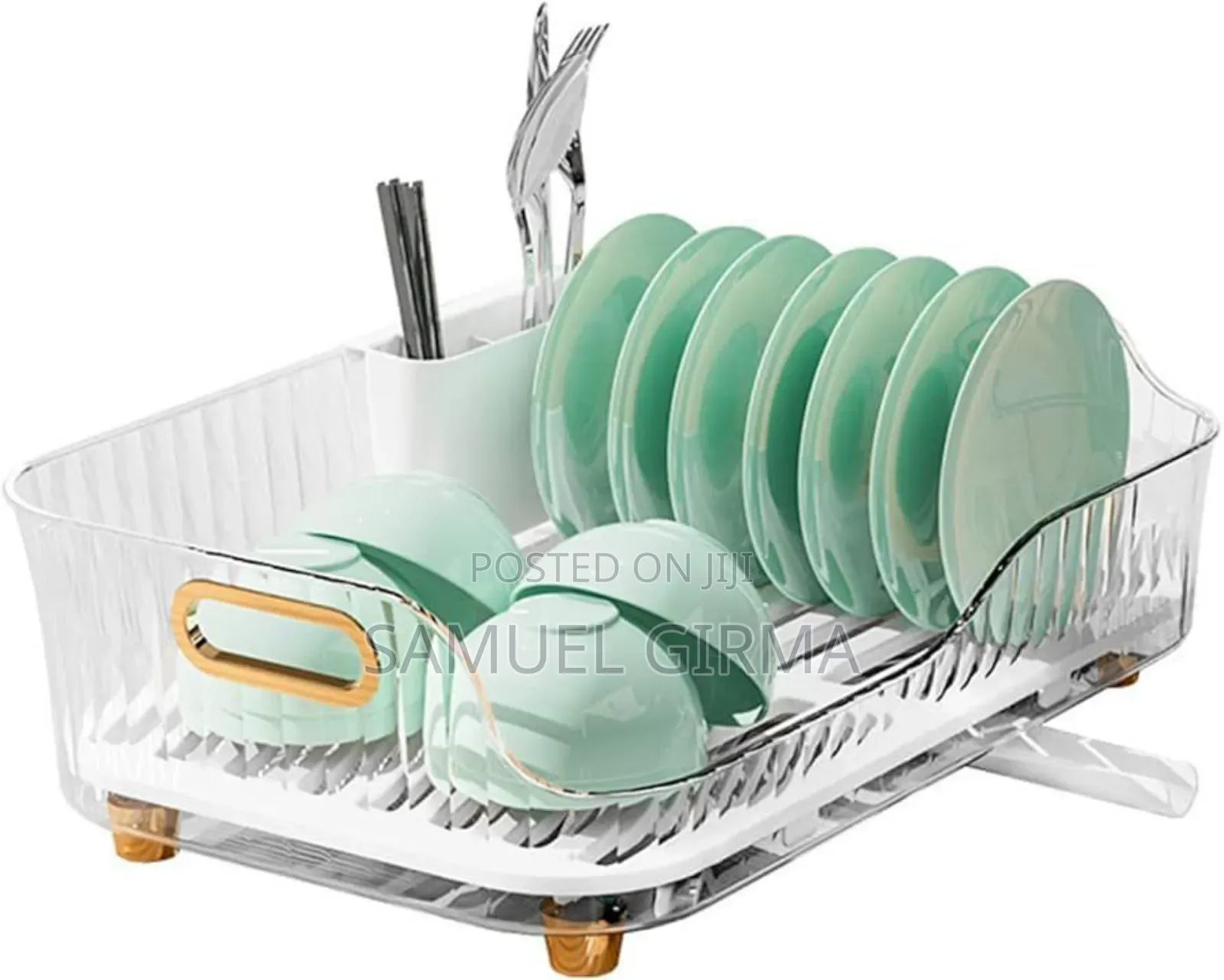 የታጠቡ የኪችን እቃዎችማድረቂያ Dish Drainer Rack