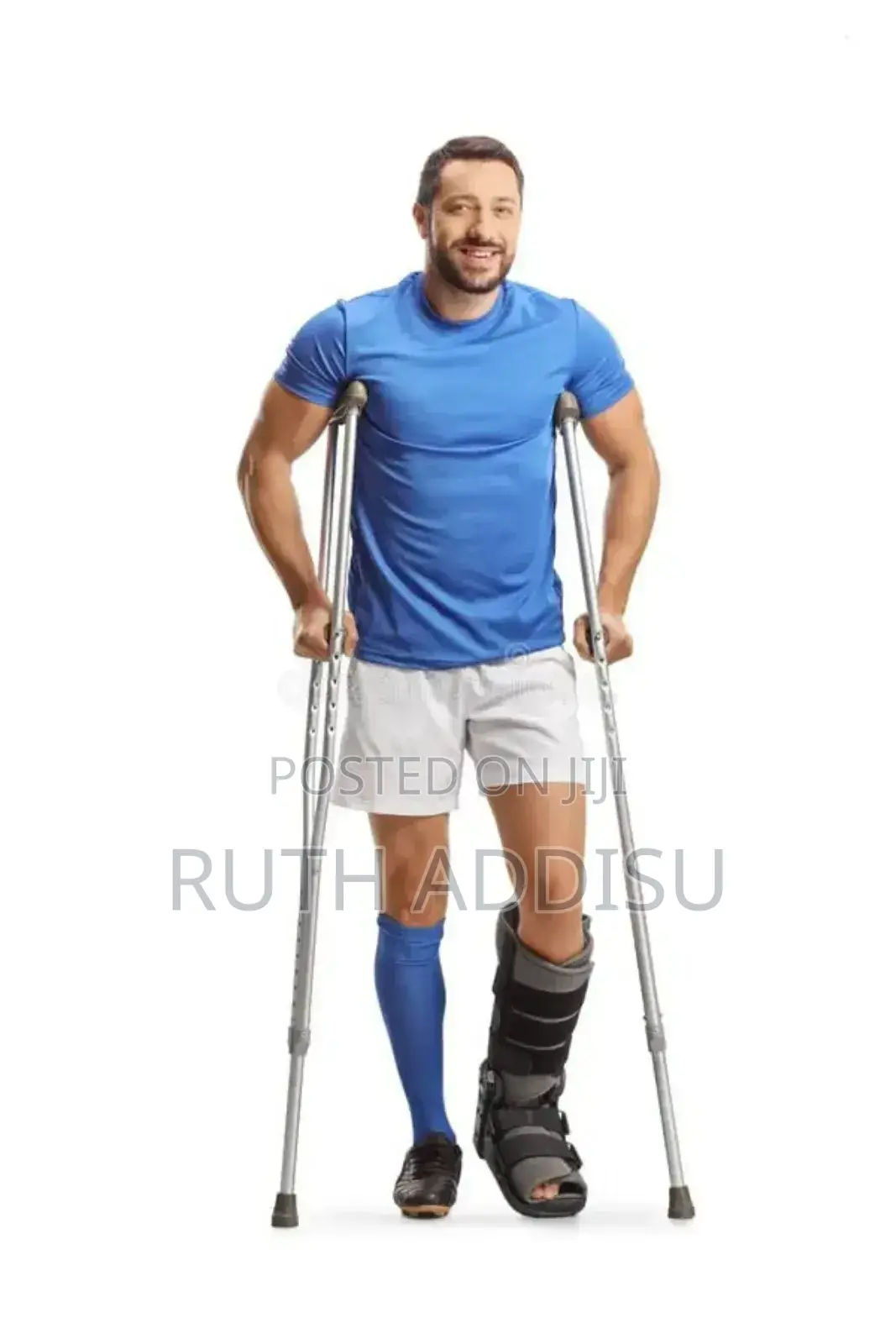 Drive Medical Bariatric Heavy Duty Crutches,Gray,Tall Adult