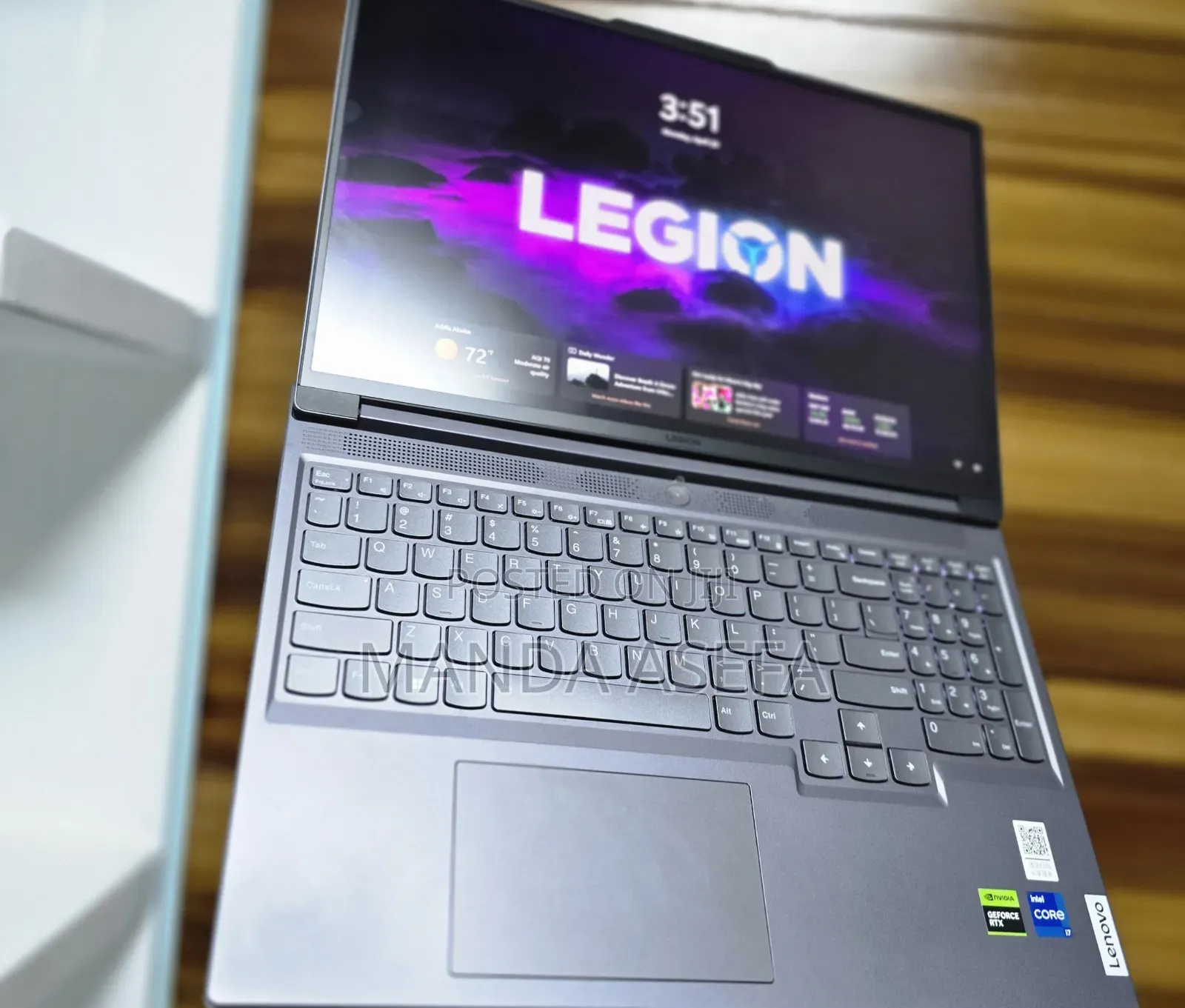 New Laptop Lenovo 16GB Intel Core I7 SSD 1T
