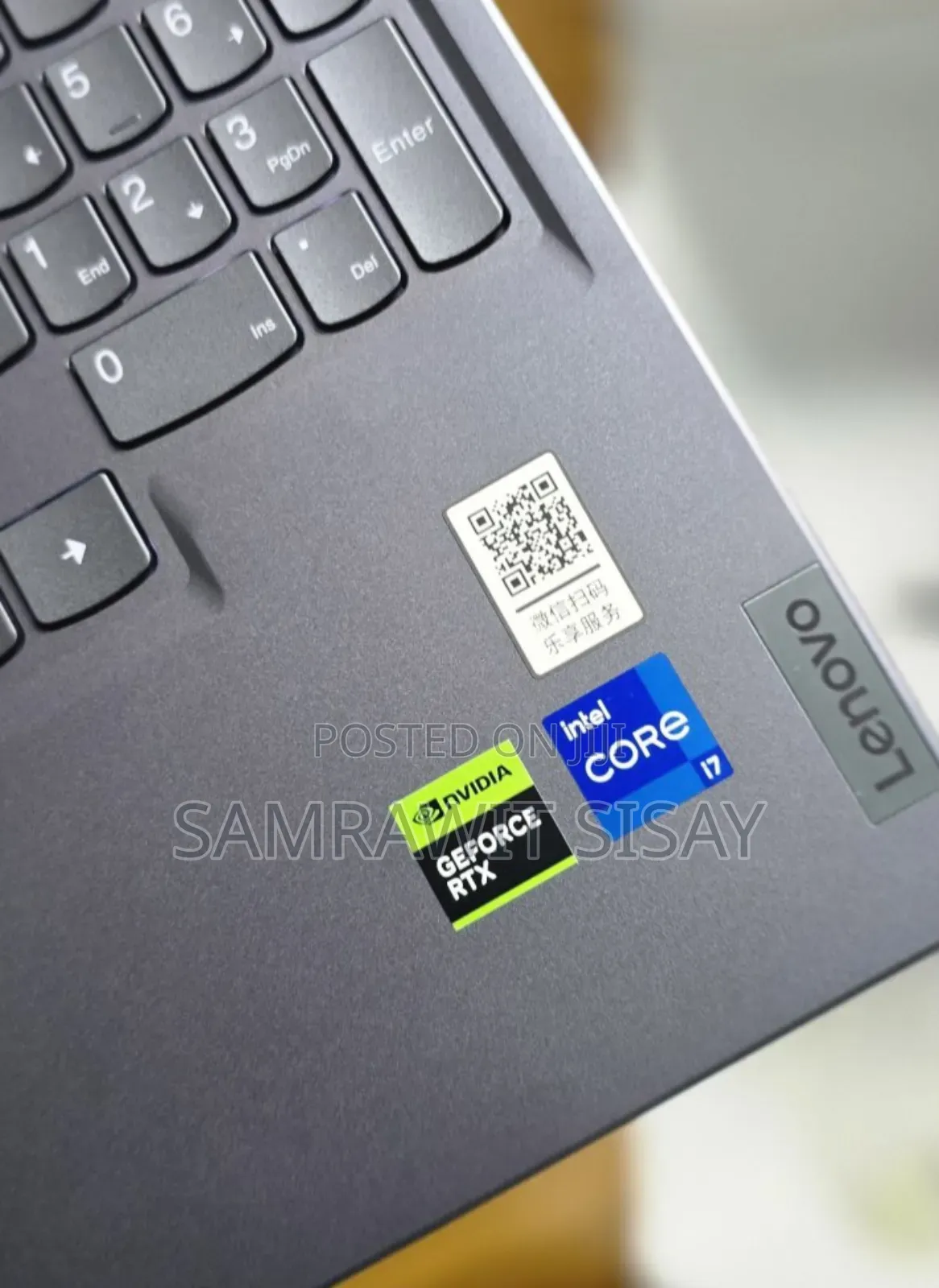 New Laptop Lenovo Legion 7 16GB Intel Core I7 SSD 1T