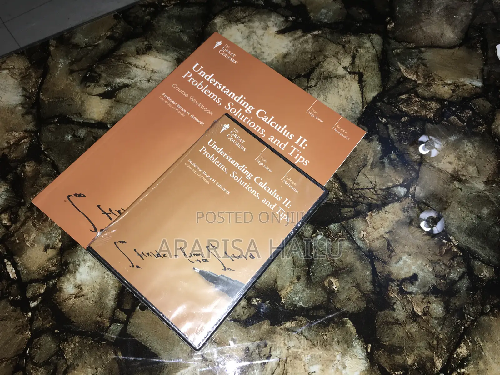 Understanding Calculus 2 -DVD and Book -Hard Copy and PDF