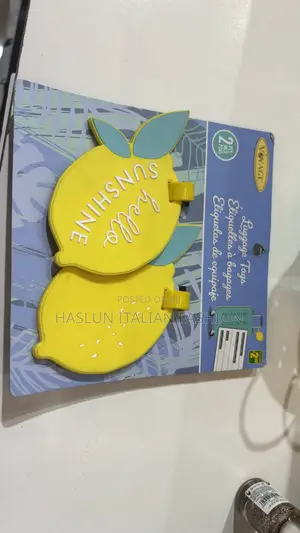 Photo - Luggage Tag Lemon Travel Bag