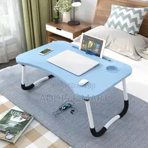 Photo - Laptop Table With Cup Holder