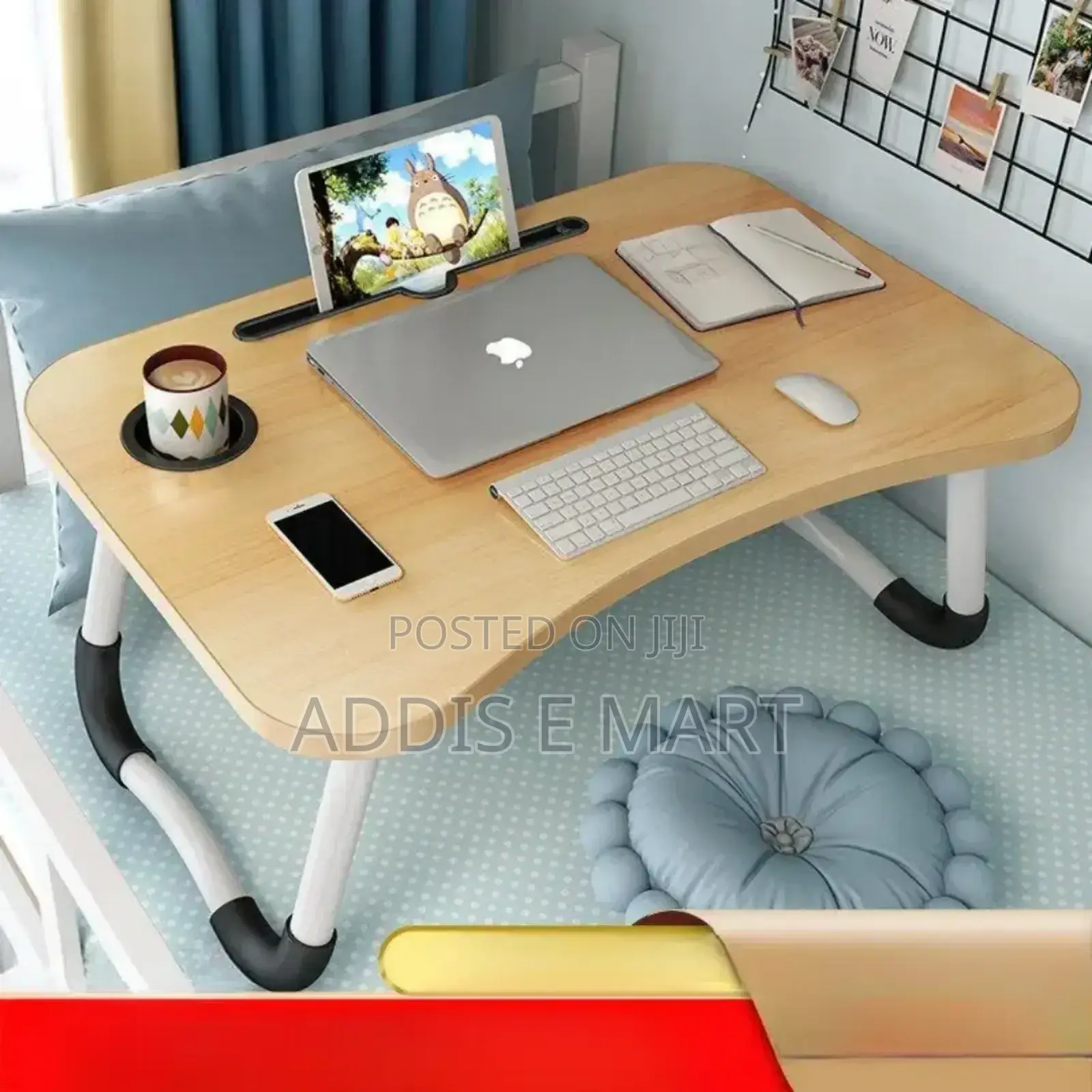 Laptop Table With Cup Holder