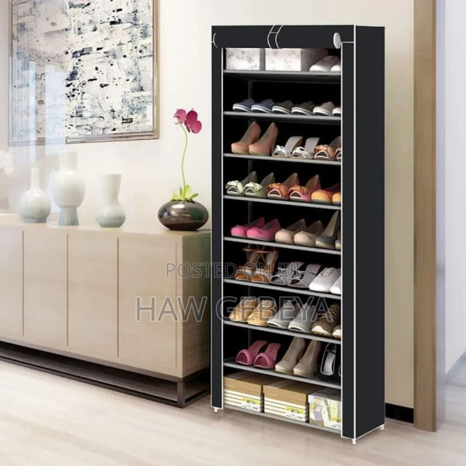 Dust Proof Shoe Rack