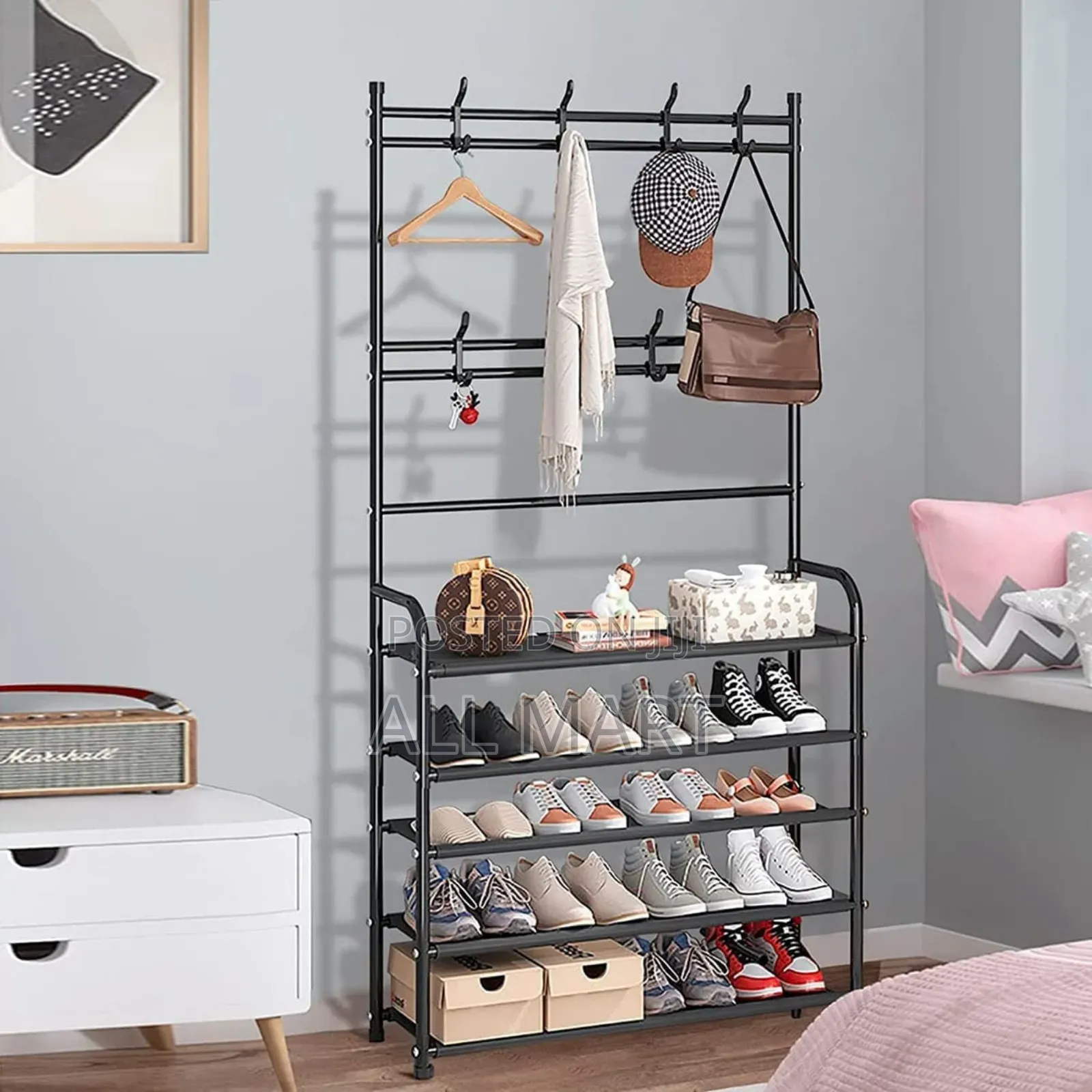 Simple Floor Clothes Rack