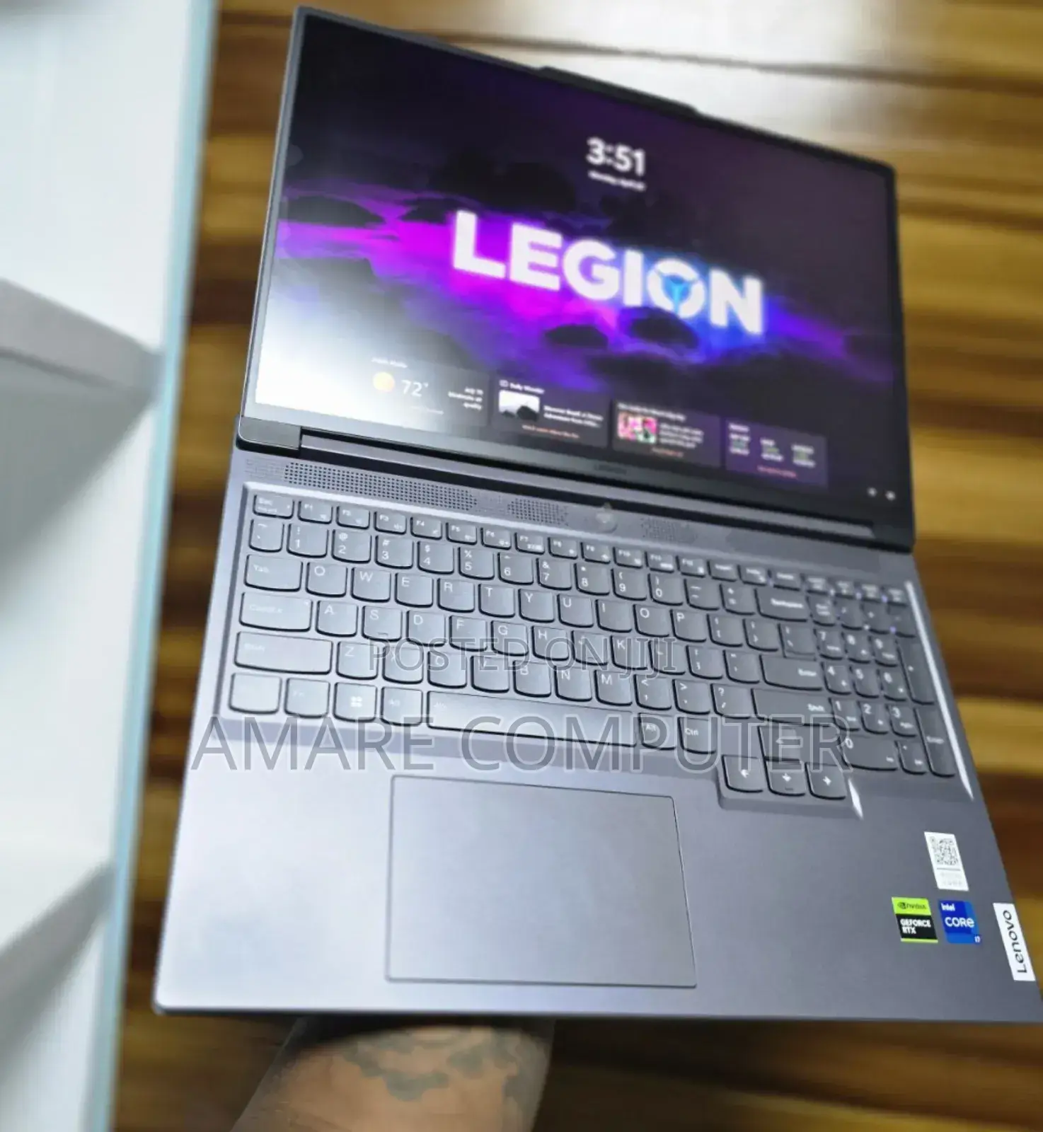 New Laptop Lenovo 16GB Intel Core I7 SSD 1T