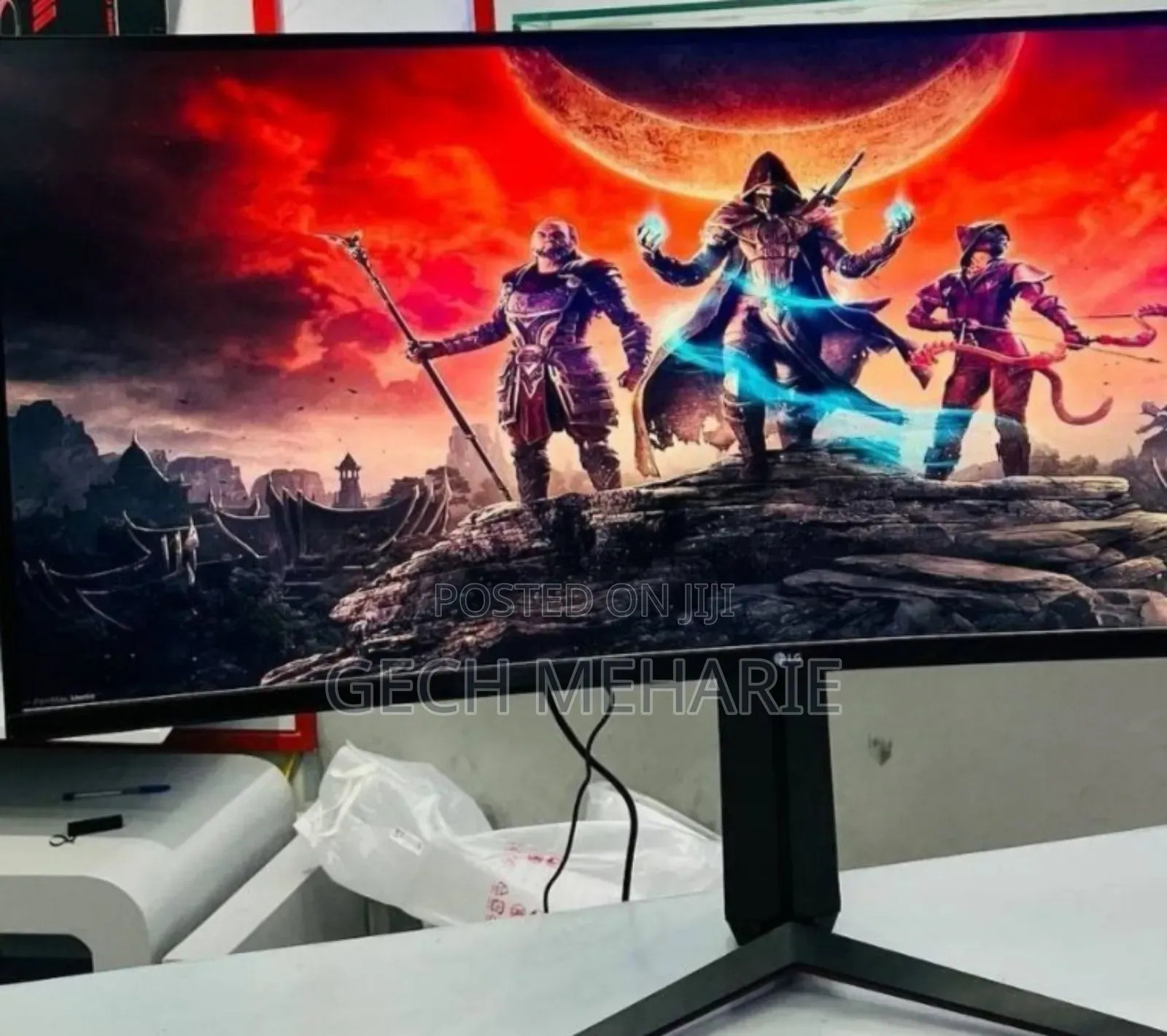 Lg Gaming Monitor 34" Curved QHD (3440 X 1440