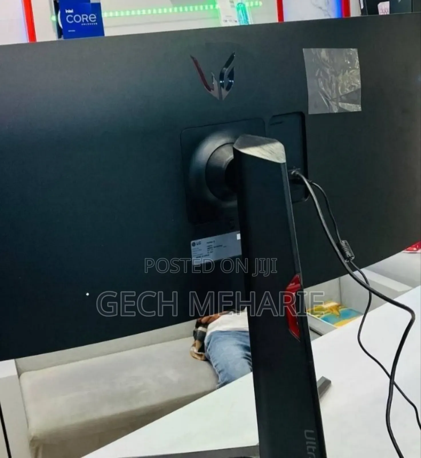 Lg Gaming Monitor 34" Curved QHD (3440 X 1440