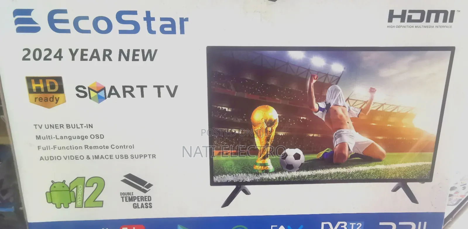 Eco Star Smart Tv With Receiver Built In