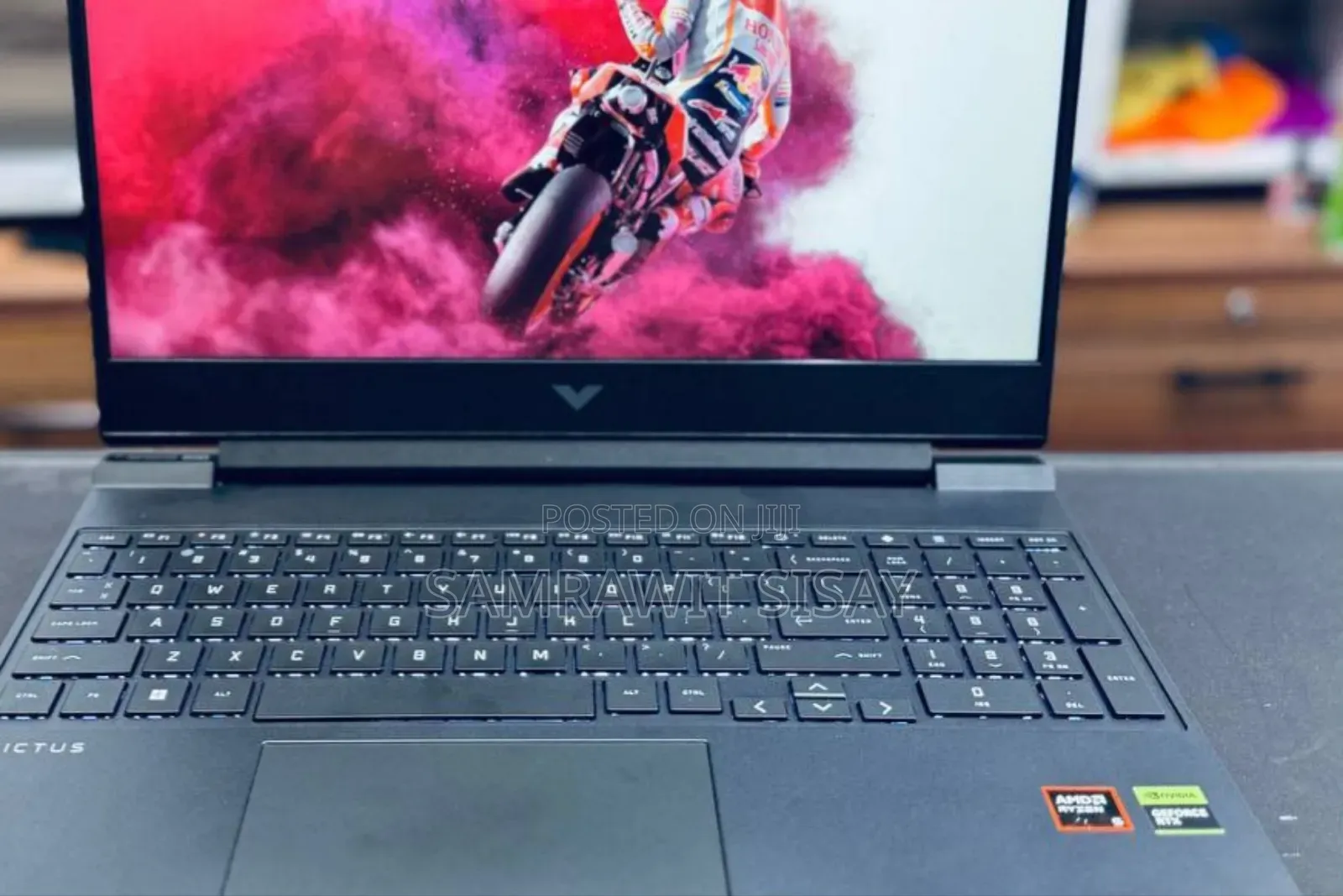 New Laptop HP Victus 15 16GB AMD Ryzen 5 SSD 512GB