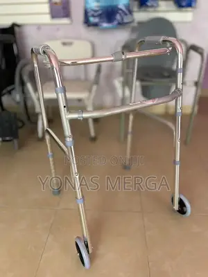 Walker፭鄏2 Wheels, Adjustable፻處who Needing a Wheeled Walker.