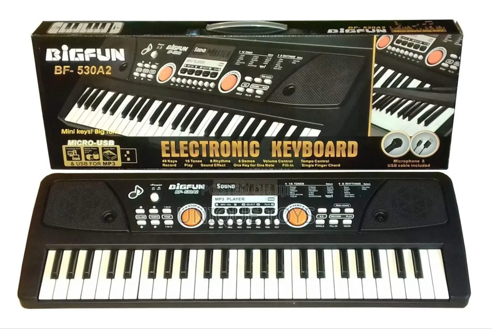 Electronic Musical Keyboard, 49 PCS