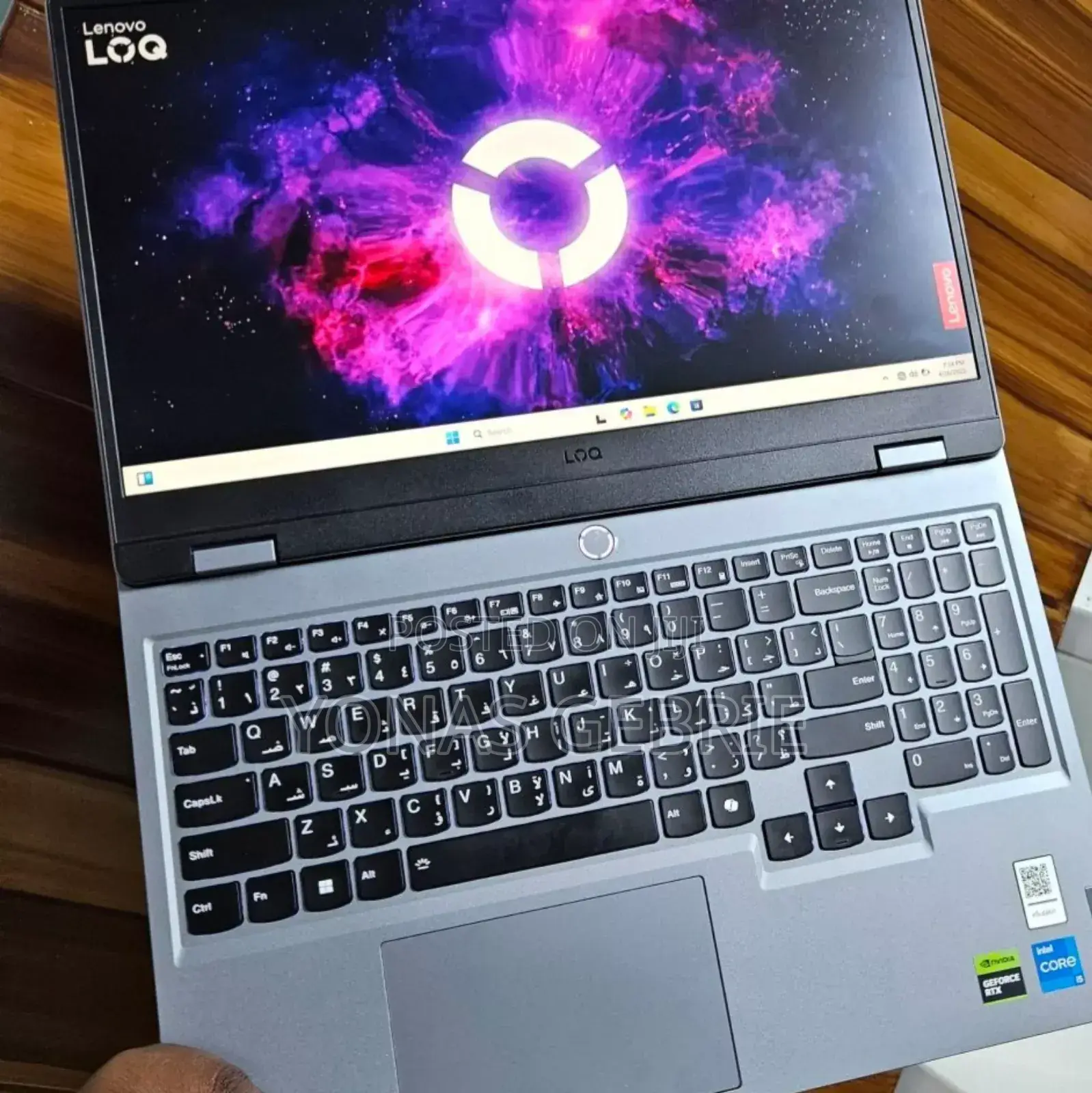 New Laptop Lenovo LOQ 15ARP9 16GB Intel Core I5 SSD 512GB