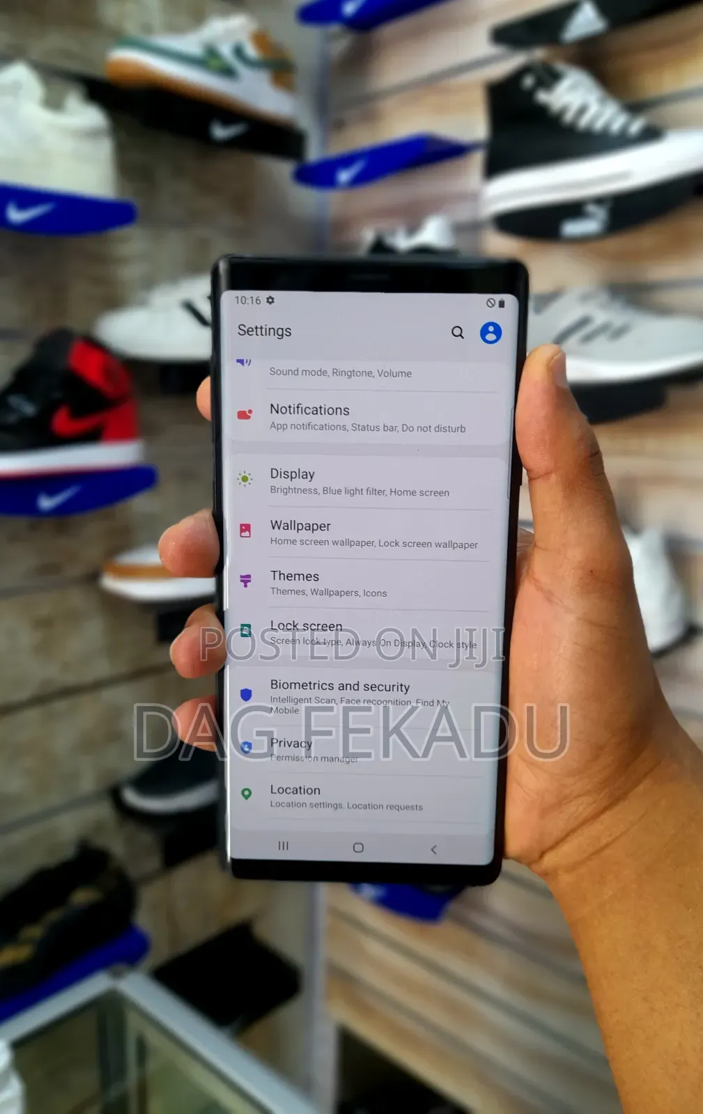 New Samsung Galaxy Note 9 128 GB Black