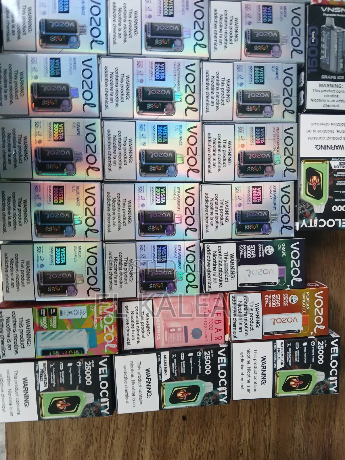 ሺሻ Vape በ ተለያየ Flavor