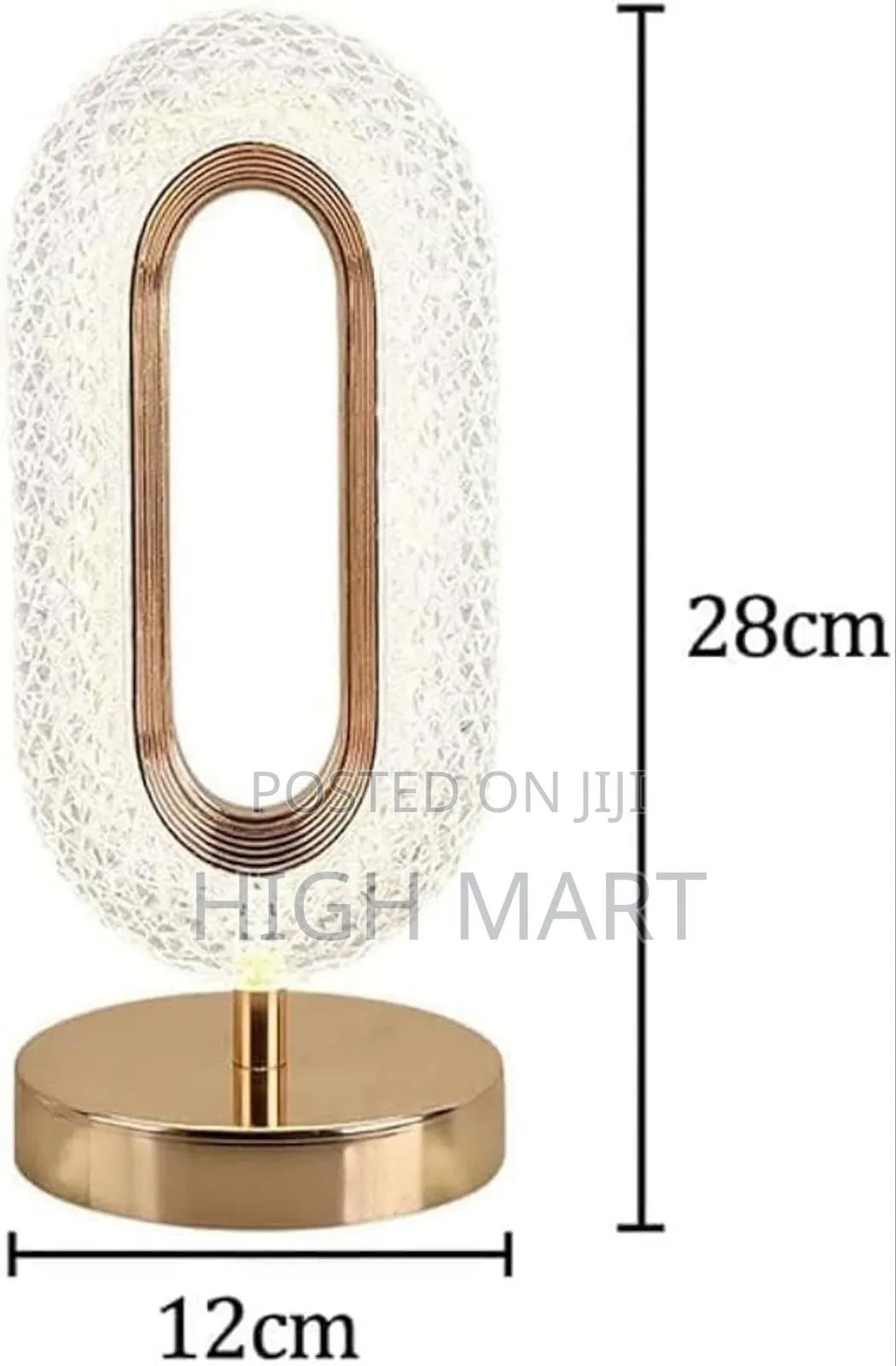 Led Crystal Table Lamp