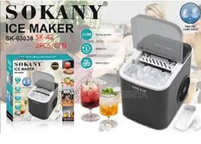 Sokany Automatic Ice Maker Makes Ice Quickly