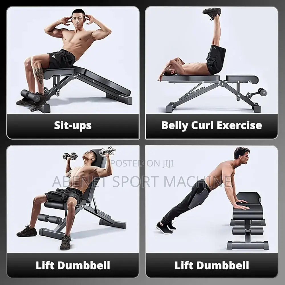 New Imported Miracle Fitness Adjustable Bench
