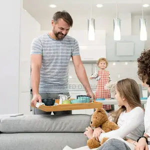 Bamboo Pallet Food Tray 3 PCS