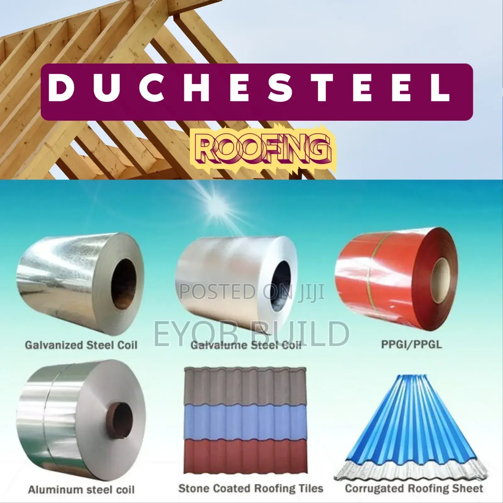 Steel Factory #Roofing, Corrugated, Ega, Decra