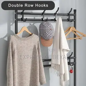 Simple Floor Clothes Rack