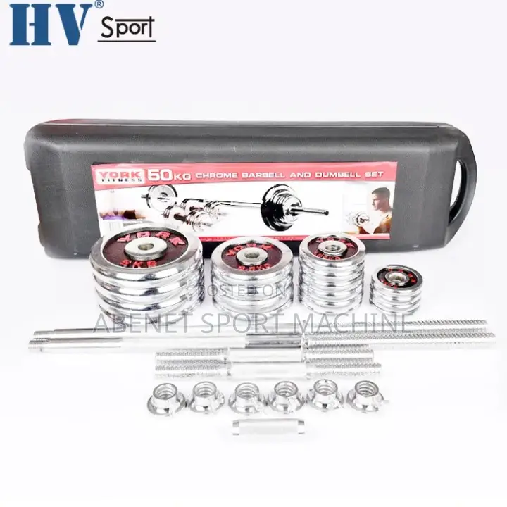 New European Standard Dumbbell and Barbells Adjustable