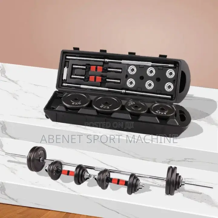 የአዉሮጳ ስታንዳርድ Adjustable Dumbbell and Barbels