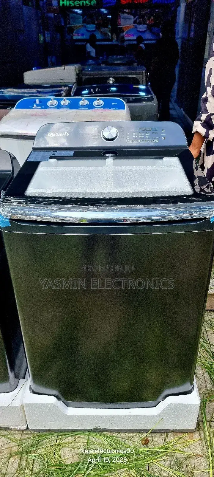 National Washing Machine 20kg Top Load Auto for in Free Deli