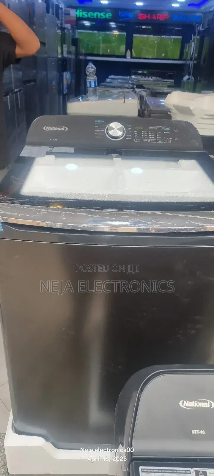 National Washing Machine 20kg Top Load Automatic Delivery