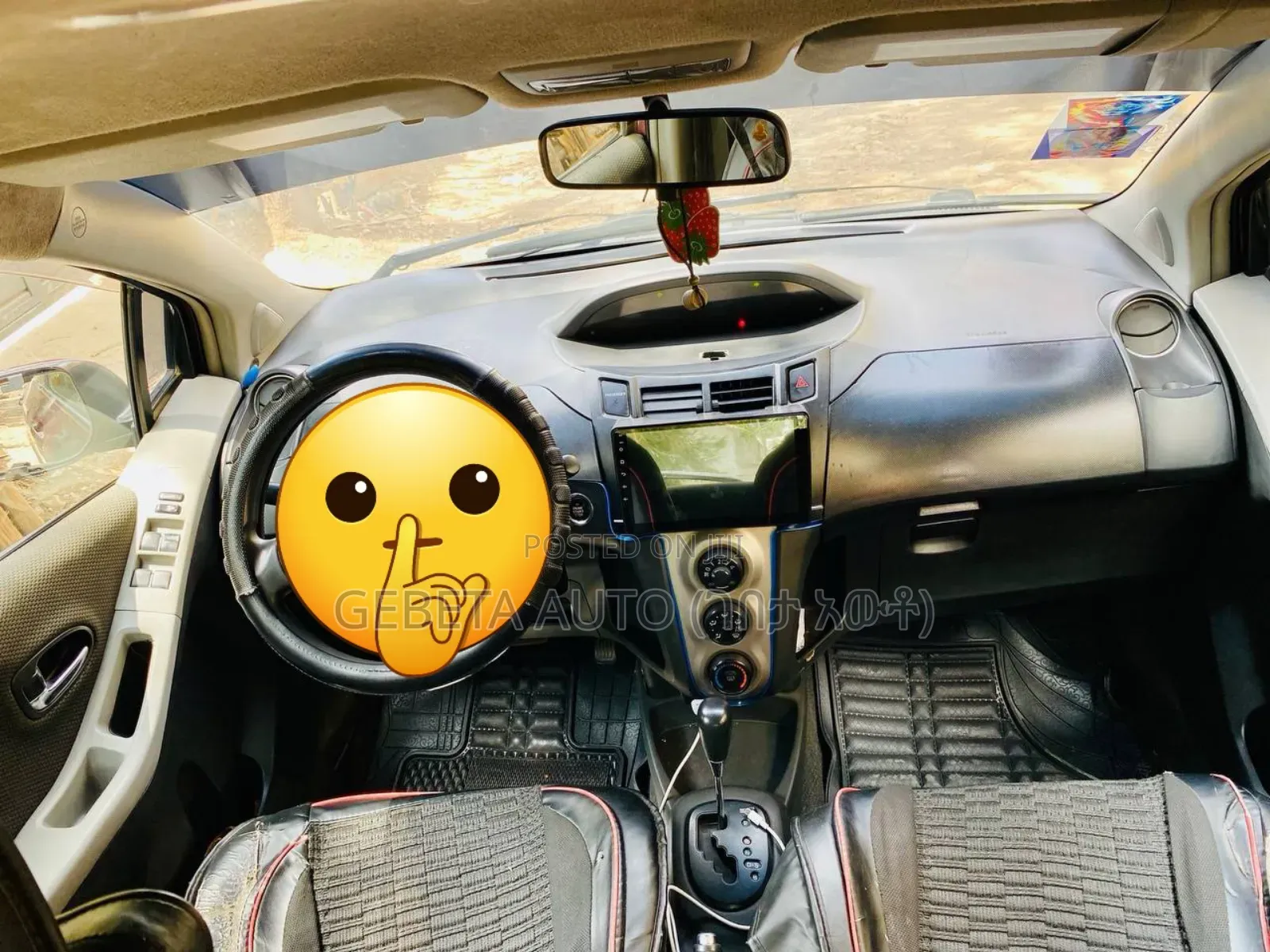 Toyota Yaris 2010 Burgundy