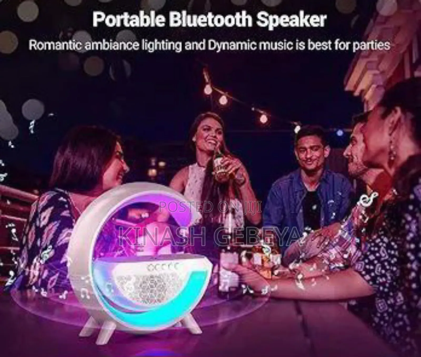 Led Wireless High Quality Mobile Charger(With Light)