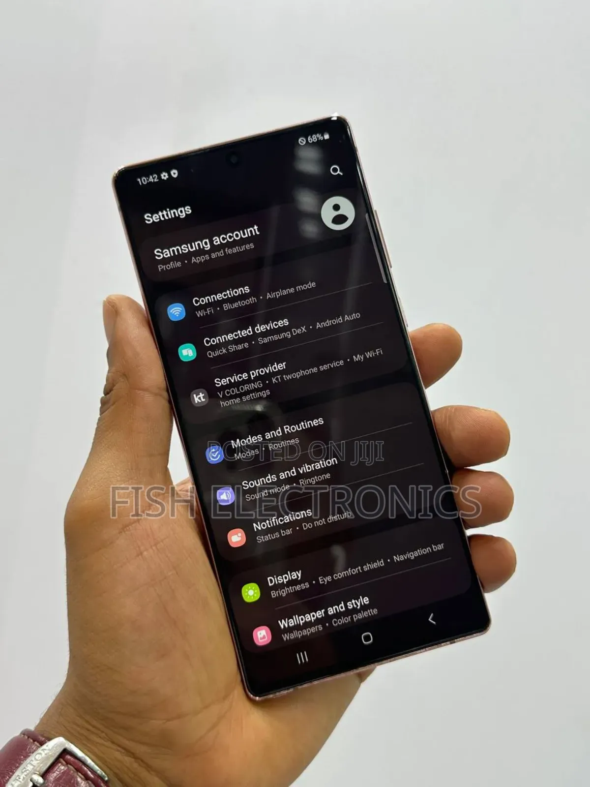 New Samsung Galaxy Note 20 5G 256 GB Bronze