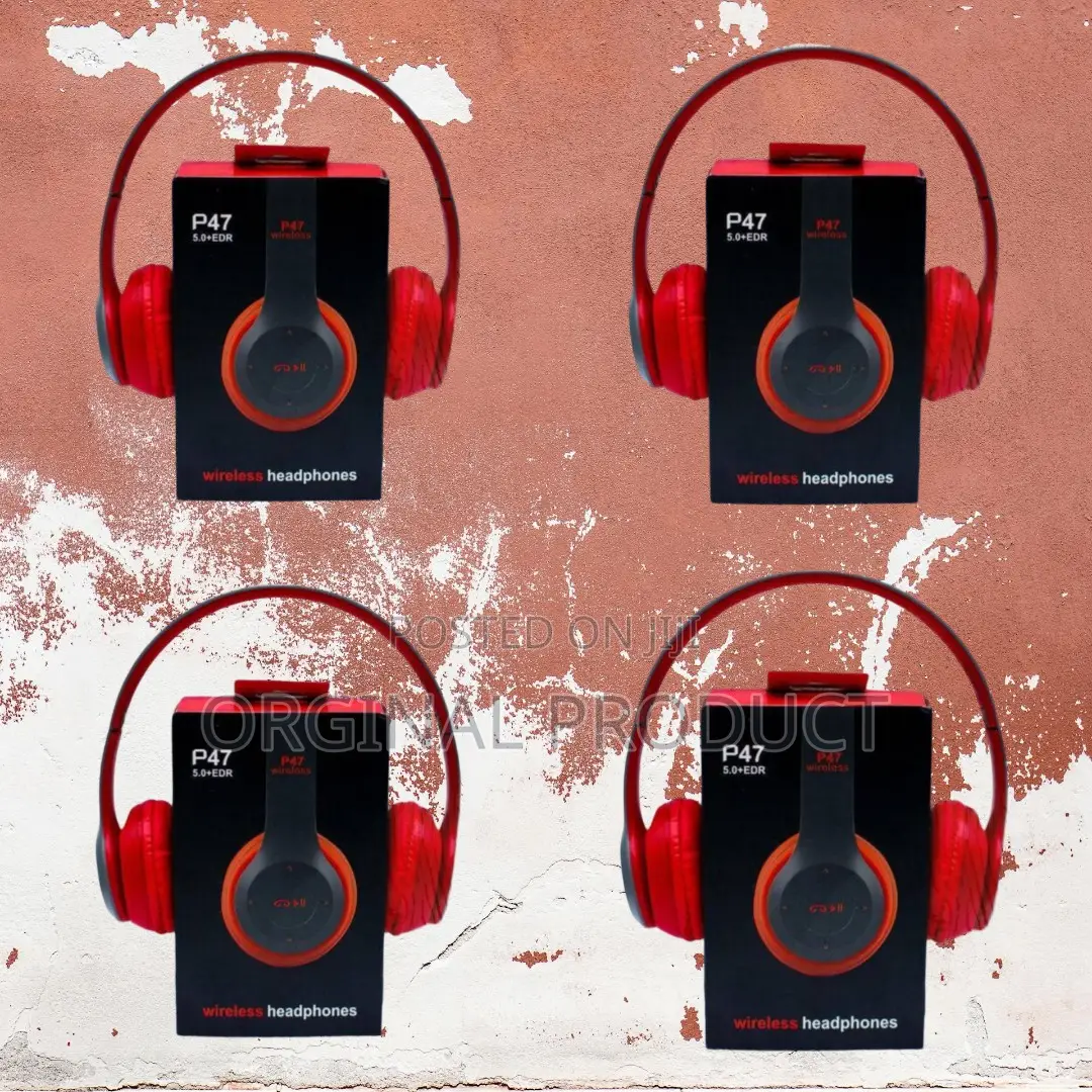 Get Your P47 Foldable Stereo Headphones Today!