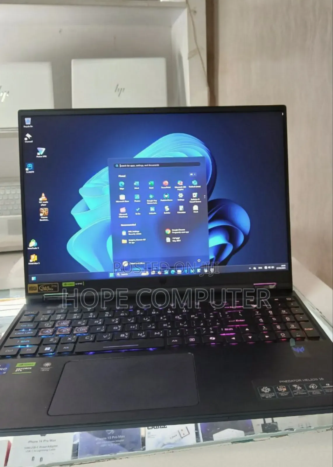 New Laptop Acer Predator Helios Neo 16 32GB Intel Core I9 SSD 1T