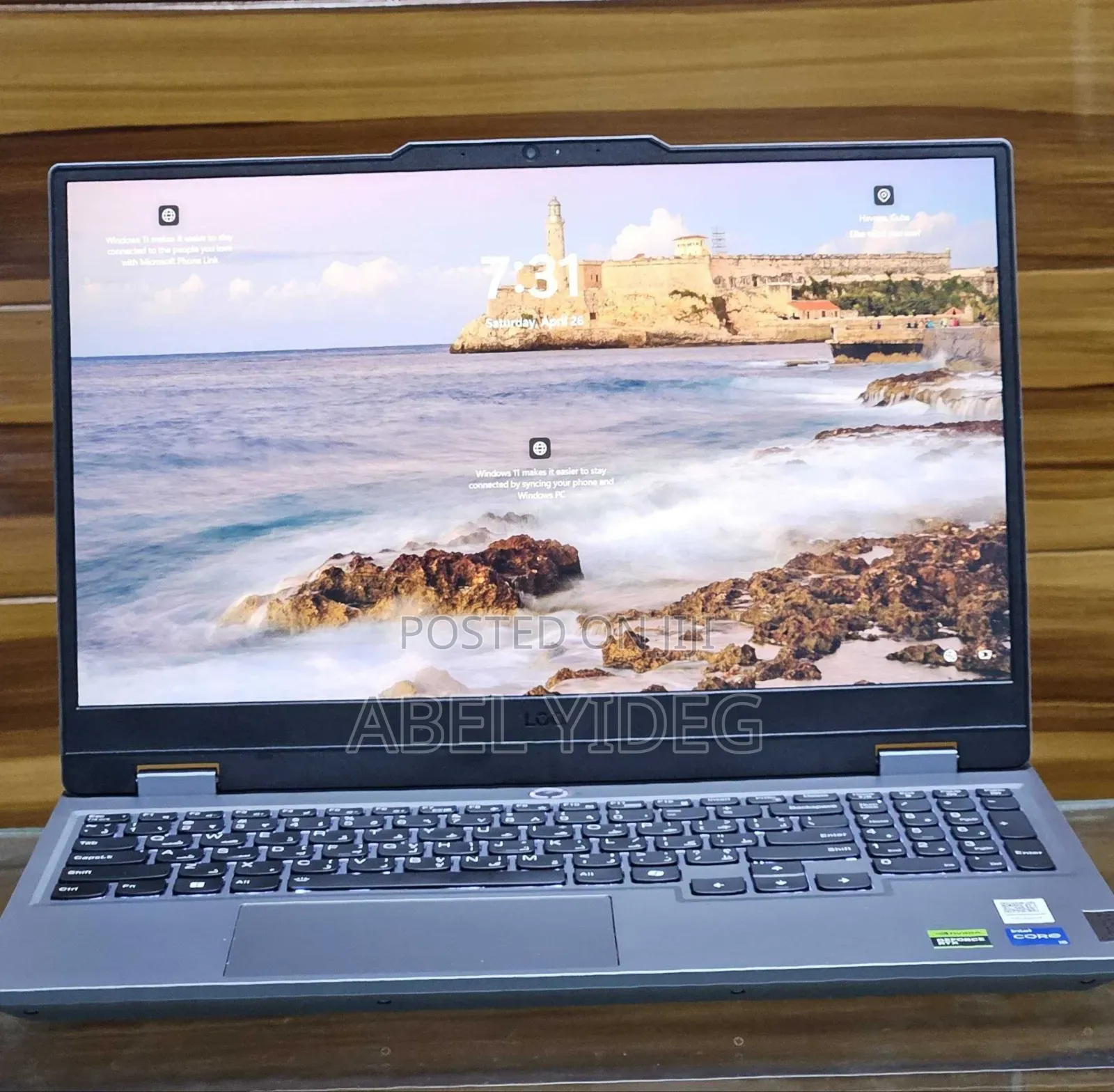 New Laptop Lenovo LOQ 15IRH8 16GB Intel Core I5 SSD 512GB