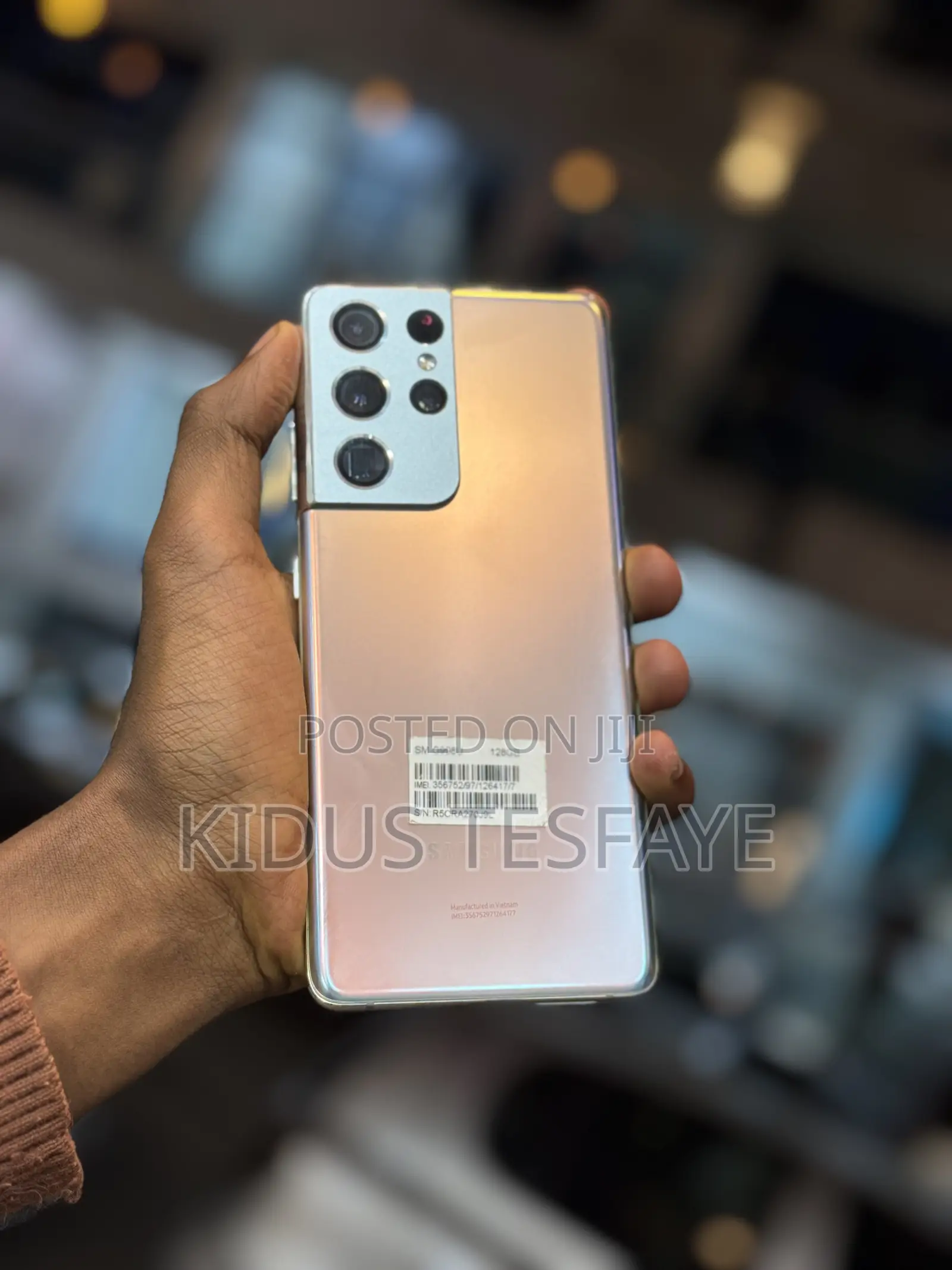 Samsung Galaxy S21 Ultra 5G 128 GB Silver