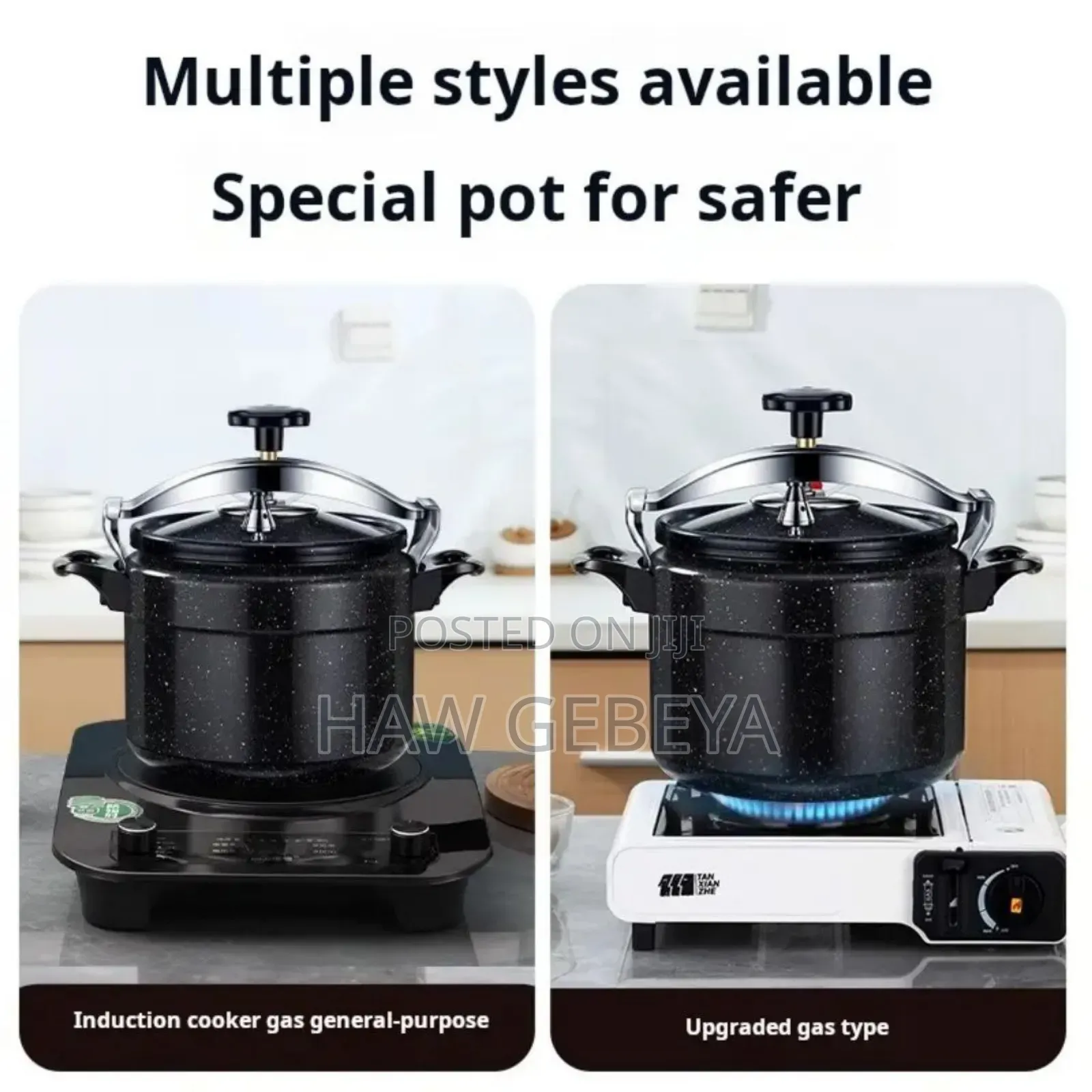 Marble Coating Pressure Cooker