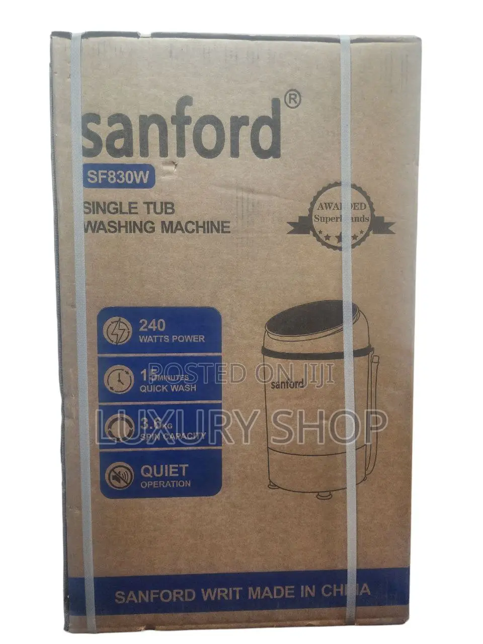 Sanford የልብስ እና የጫማ ማጠቢያ ማሽን