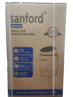 Sanford የልብስ እና የጫማ ማጠቢያ ማሽን